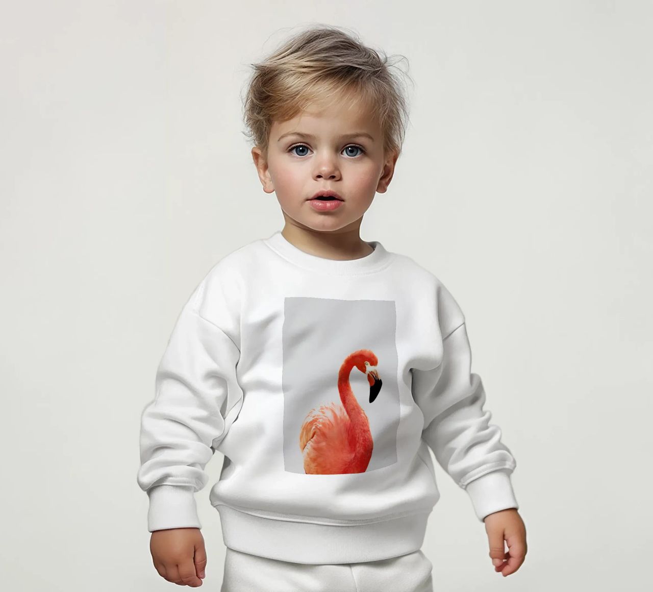 Flamingo II felpa neonato da Paws & Claws