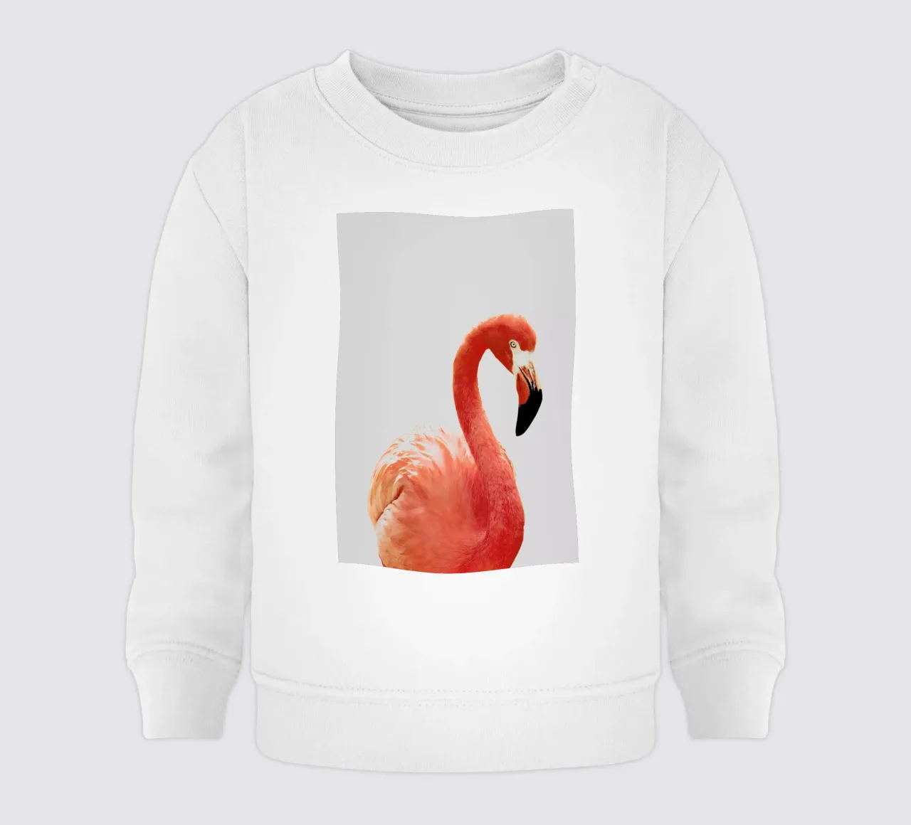 Flamingo II Baby Sweatshirt von Paws & Claws
