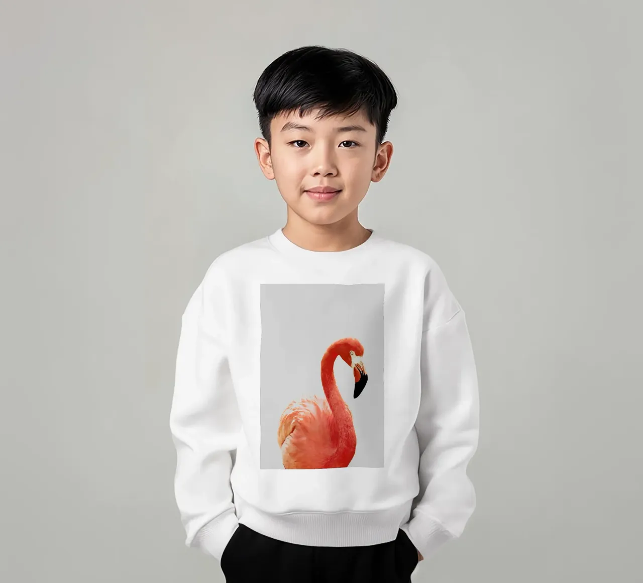 Flamingo II sudadera para niño de Paws & Claws