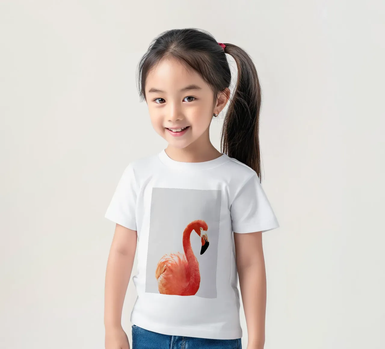 Flamingo II t-shirt bambini da Paws & Claws