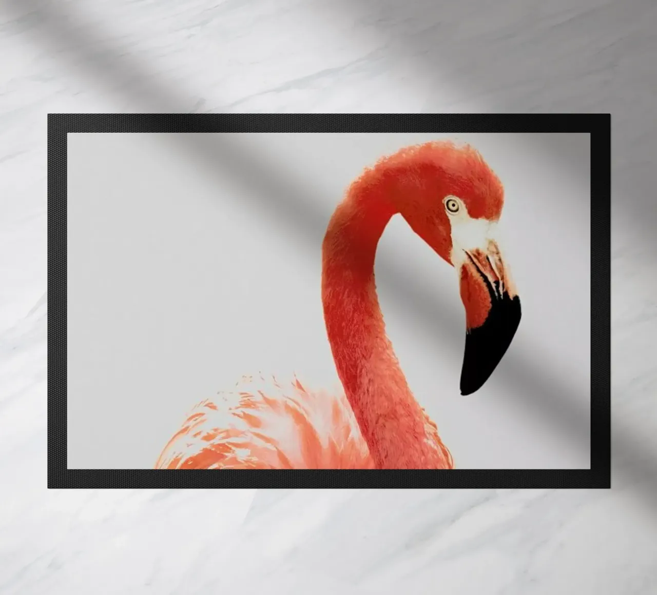 Flamingo II Fußmatte von Paws & Claws