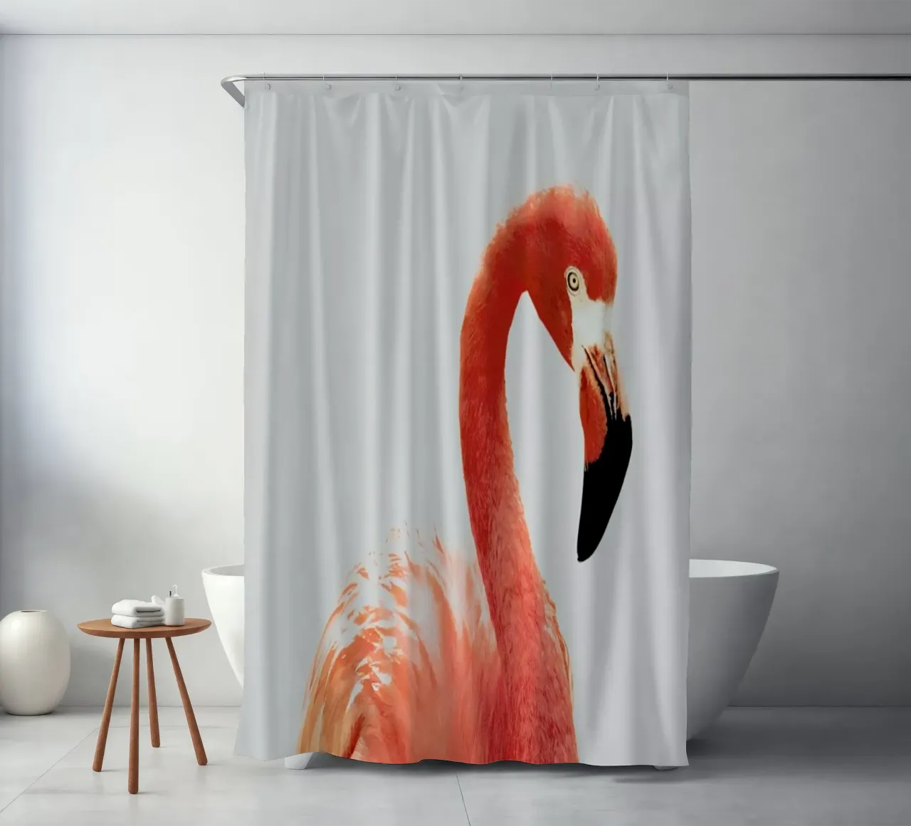 Flamingo II tenda da doccia da Paws & Claws
