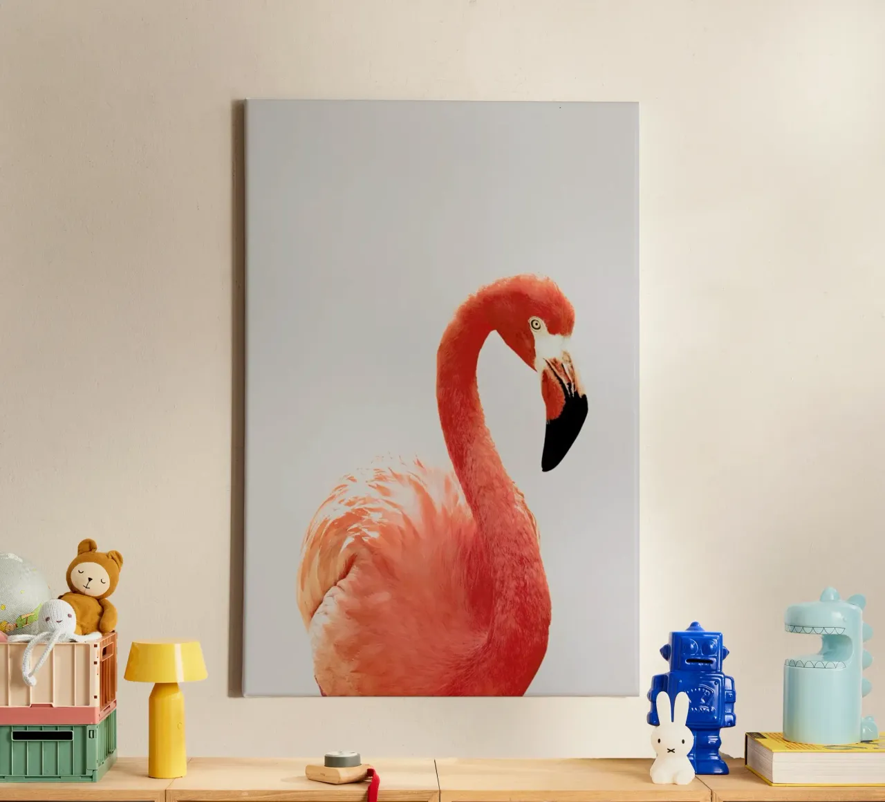 Flamingo II tela da Paws & Claws