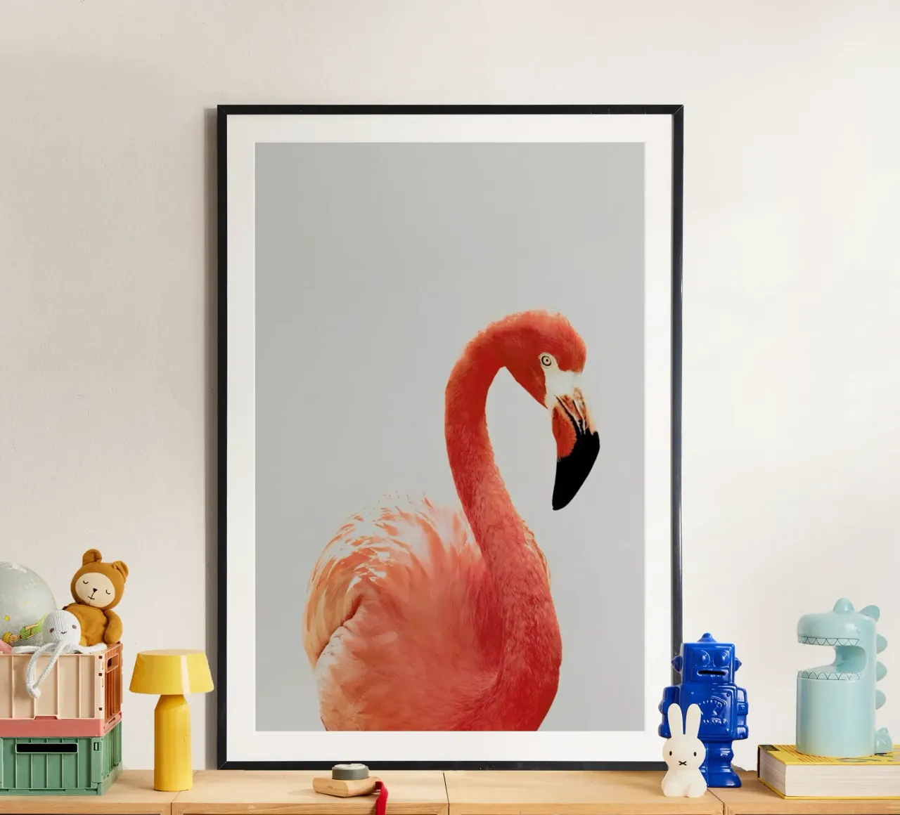 Flamingo II carta hahnemühle da Paws & Claws