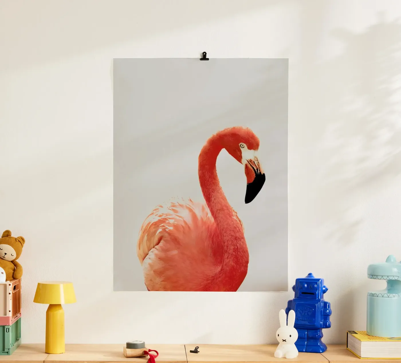 Flamingo II poster da Paws & Claws