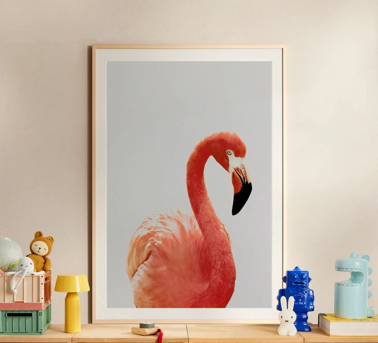 Flamingo II carta hahnemühle da Paws & Claws