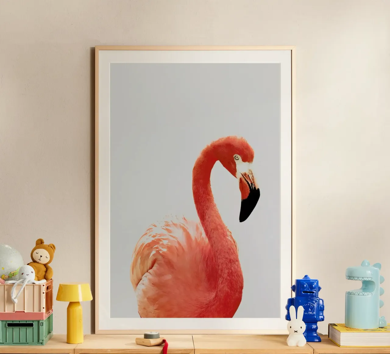 Flamingo II hahnemühle de Paws & Claws