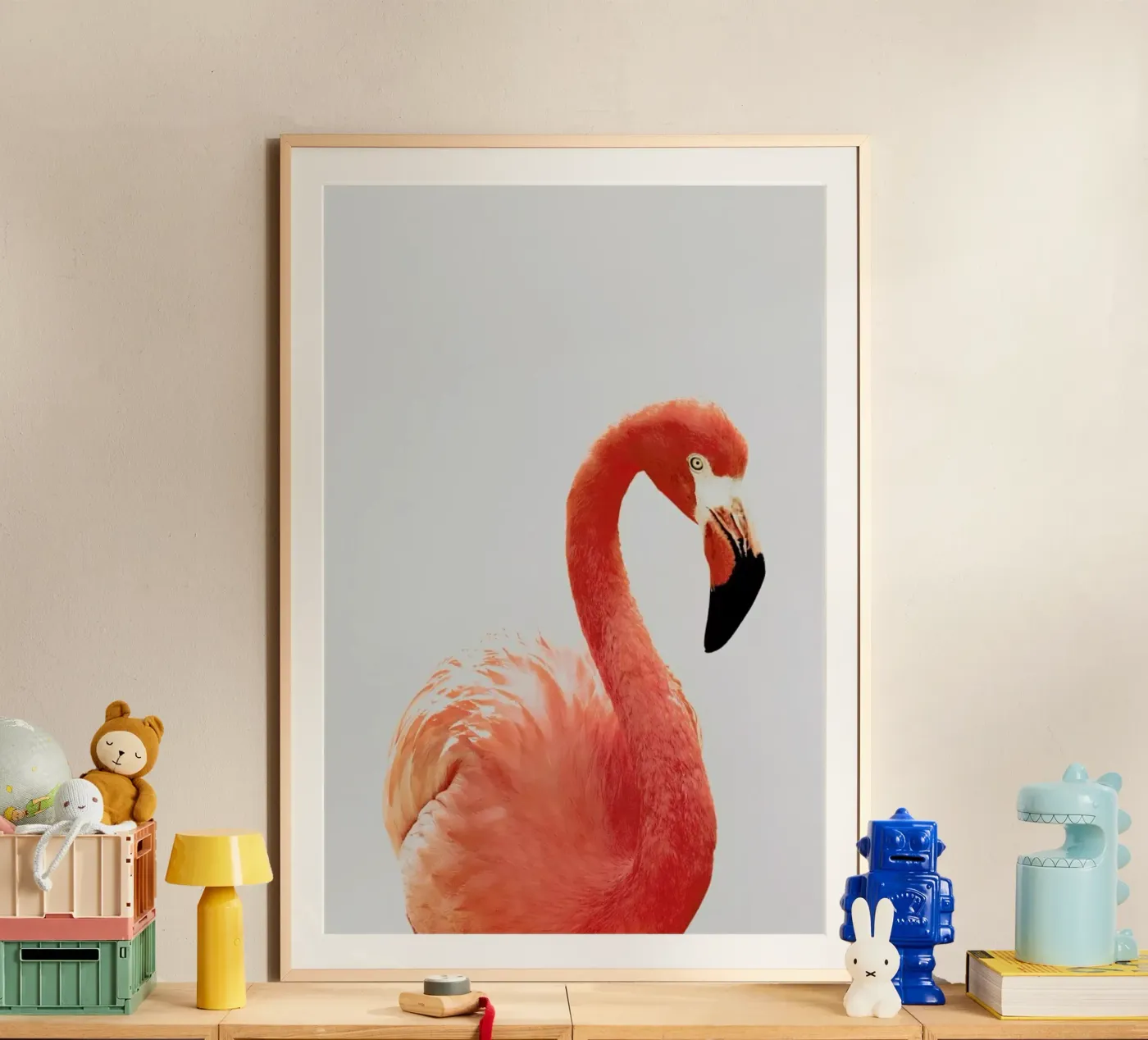 Flamingo II poster da Paws & Claws