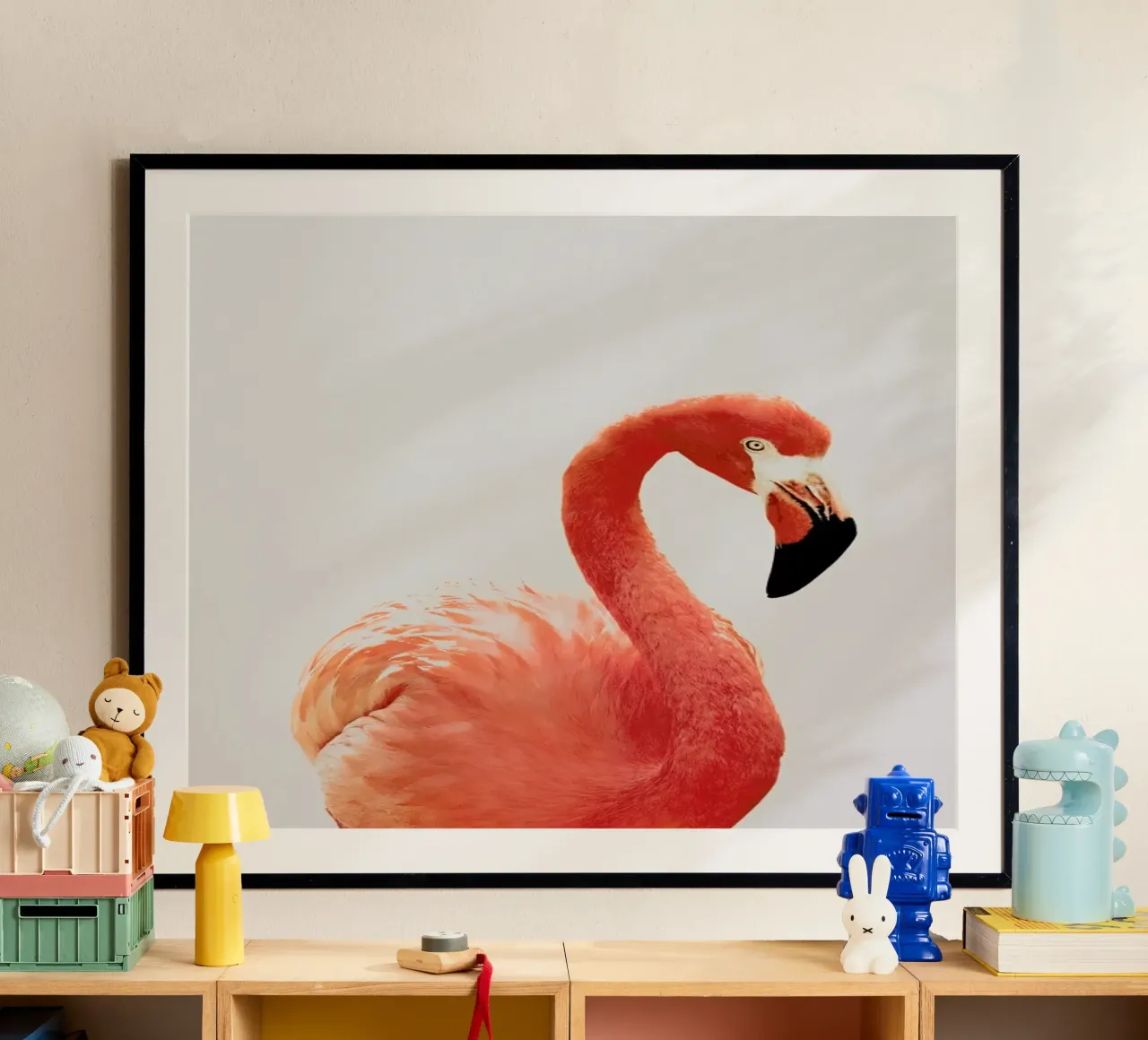 Flamingo II carta hahnemühle da Paws & Claws