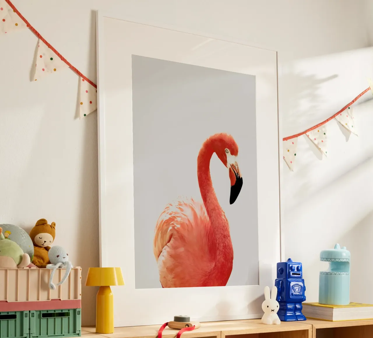 Flamingo II carta hahnemühle da Paws & Claws