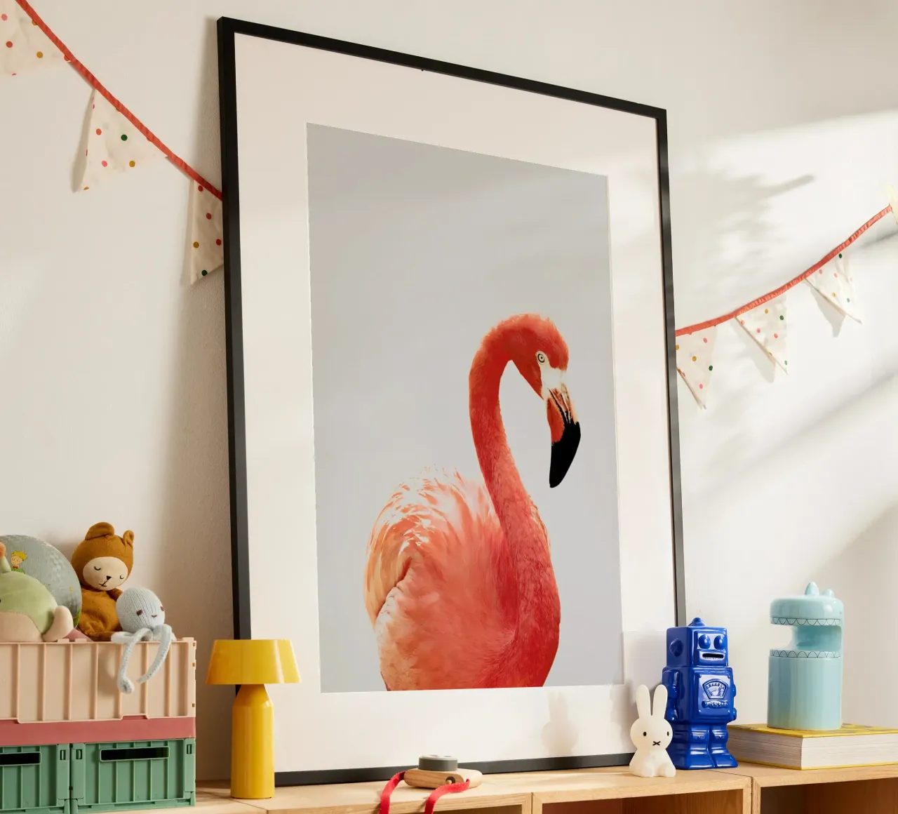 Flamingo II carta hahnemühle da Paws & Claws