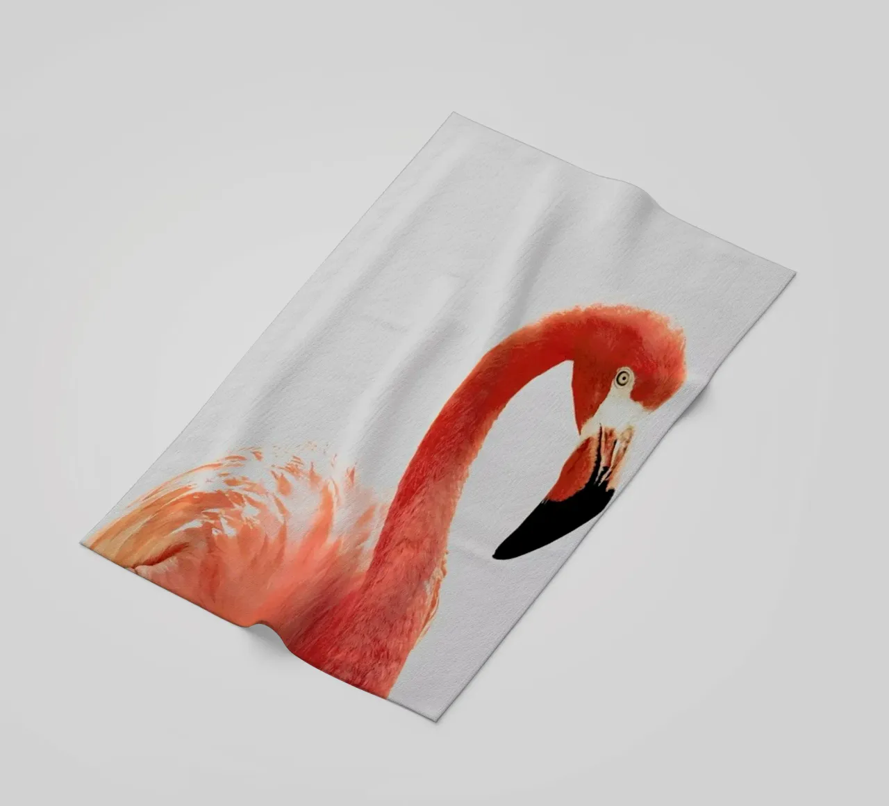 Flamingo II beach towel by Paws & Claws
