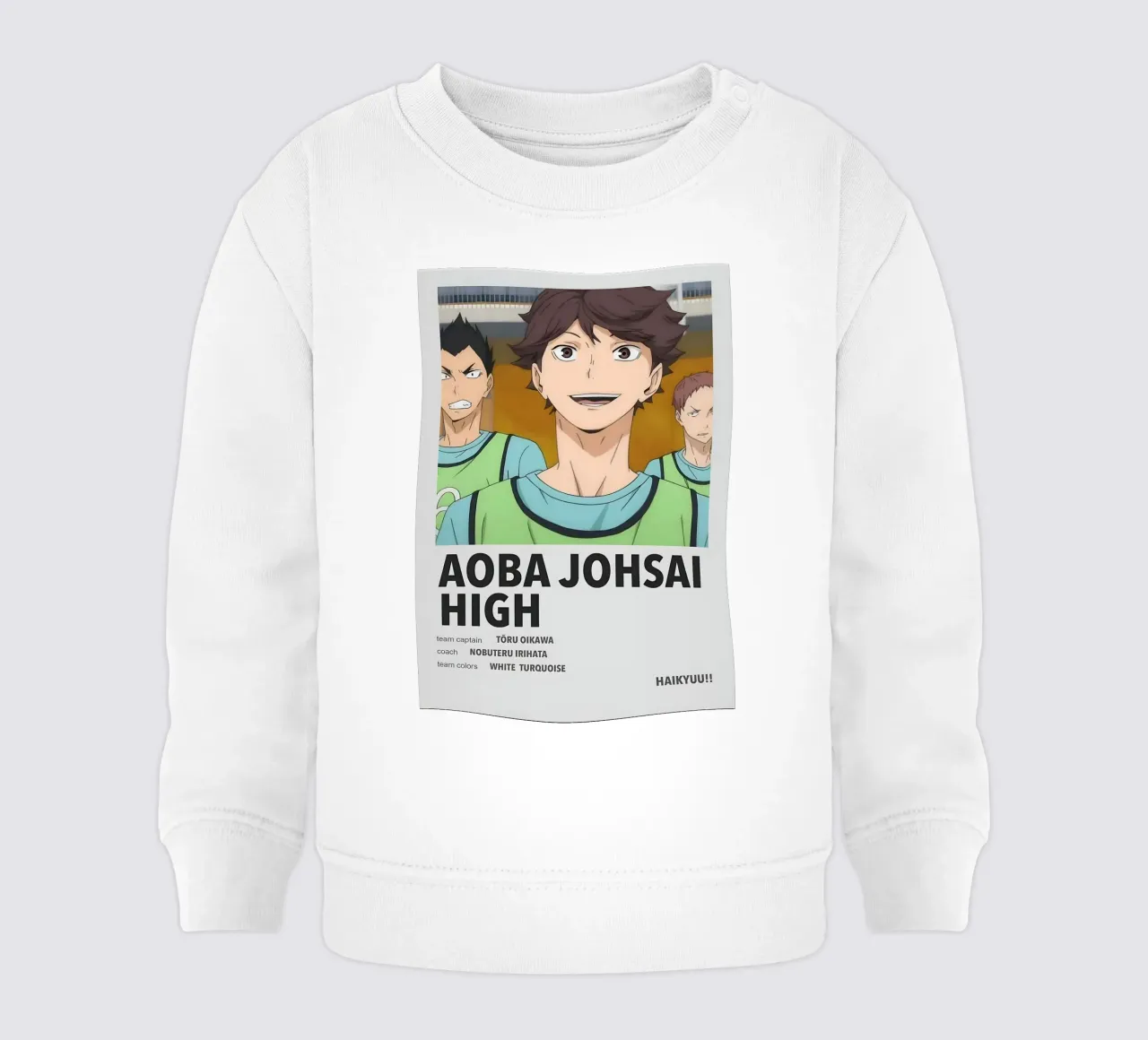 AOBA JOHSAI HIGH felpa neonato da Totoya