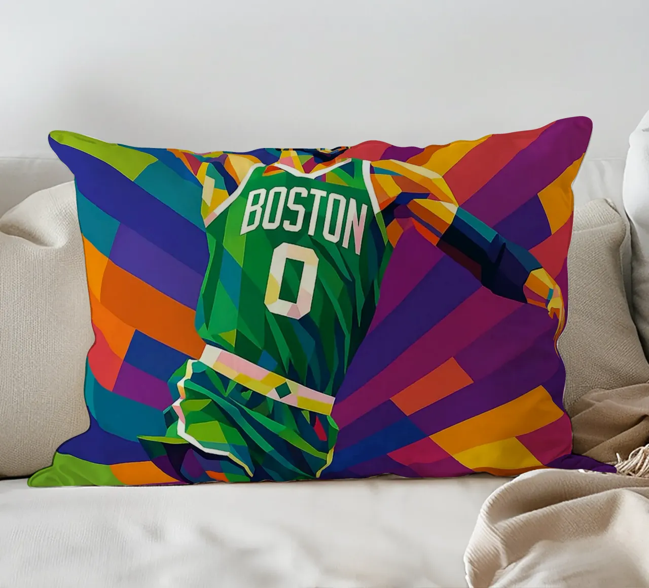 Jayson Tatum cuscino da HopeStudio