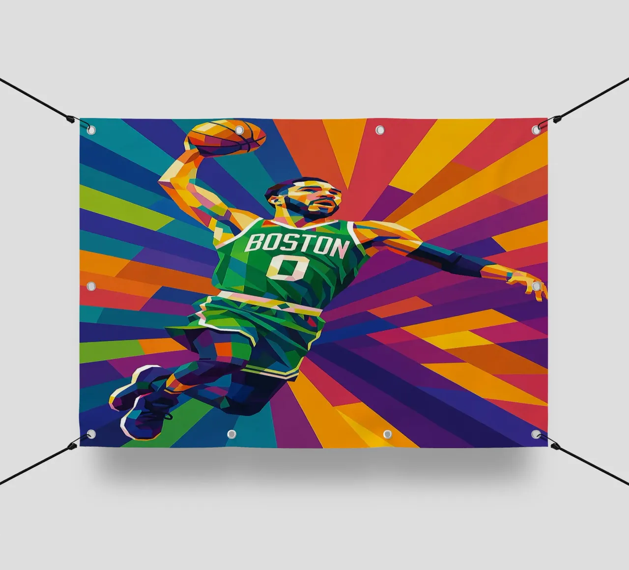 Jayson Tatum telo in pvc da HopeStudio