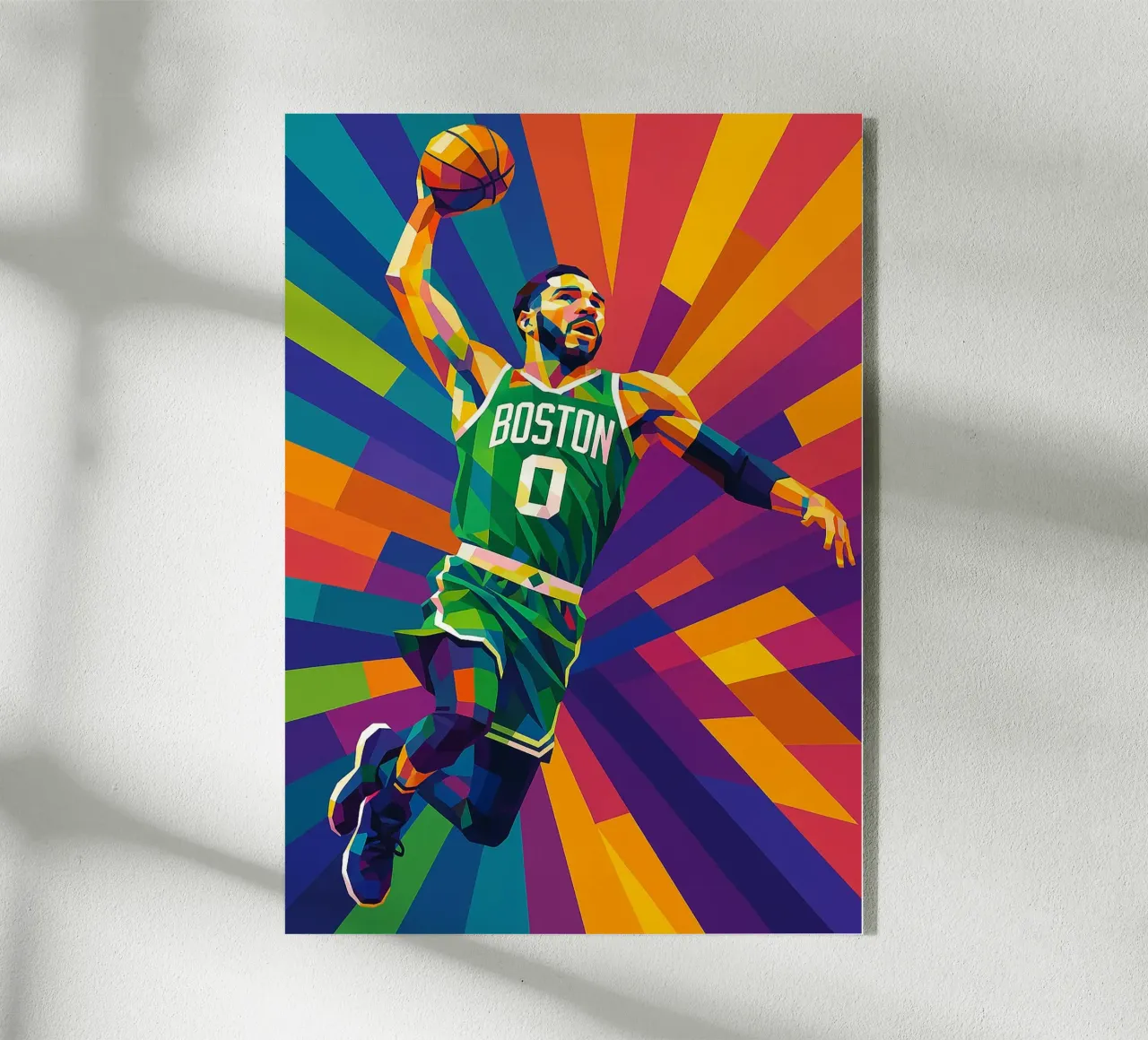 Jayson Tatum plexiglass da HopeStudio