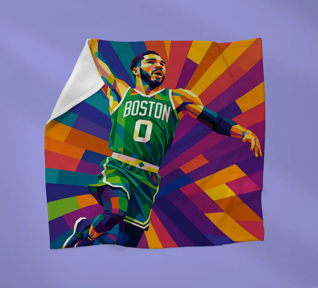 Jayson Tatum coperta in pile da HopeStudio