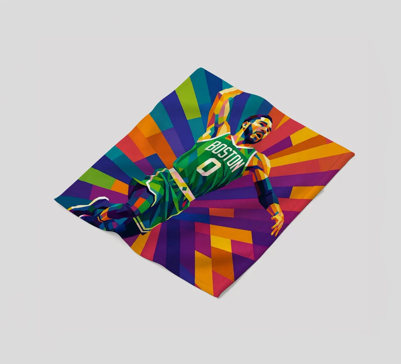 Jayson Tatum coperta in pile da HopeStudio