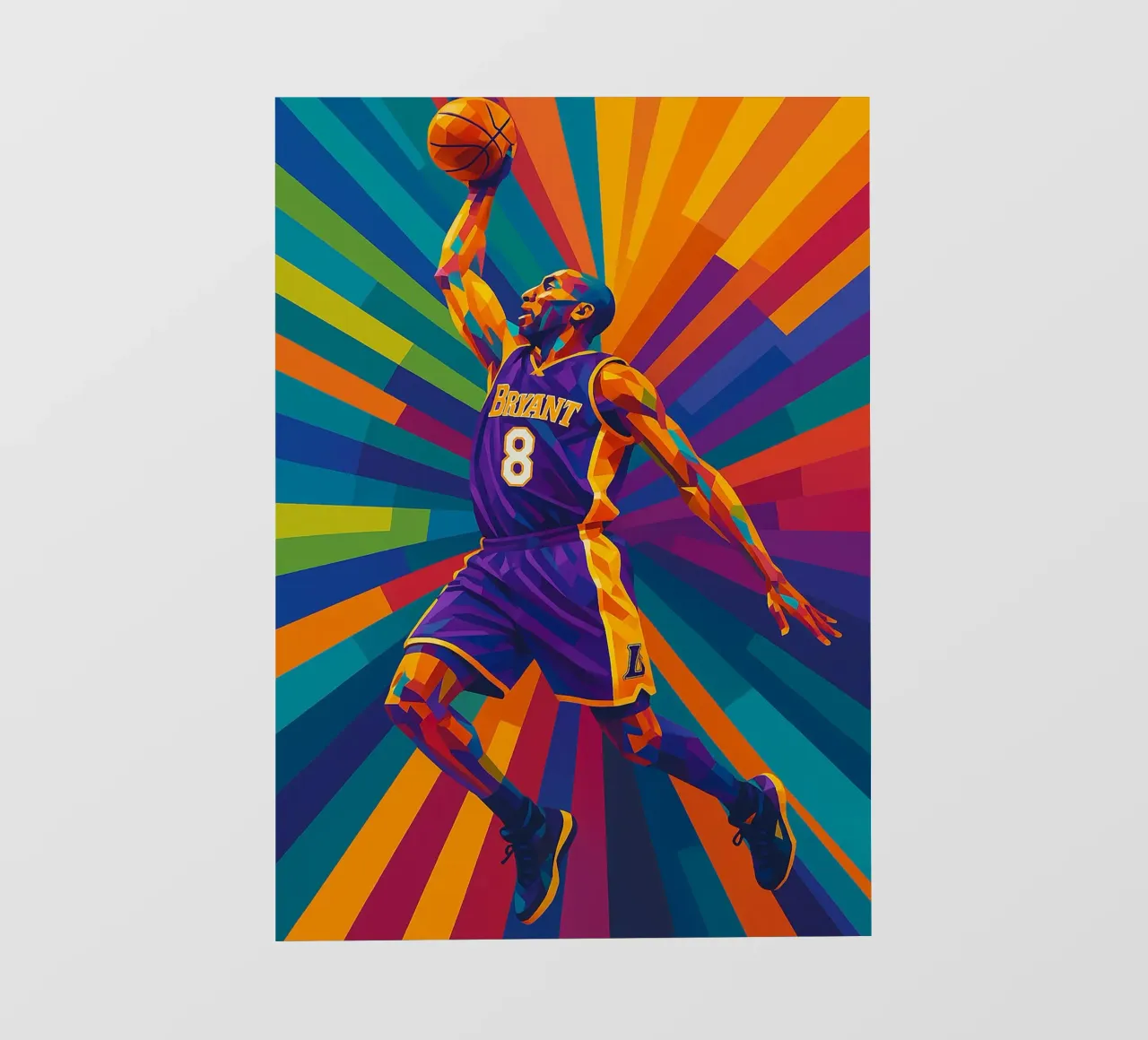 kobe bryant telo in pvc da HopeStudio