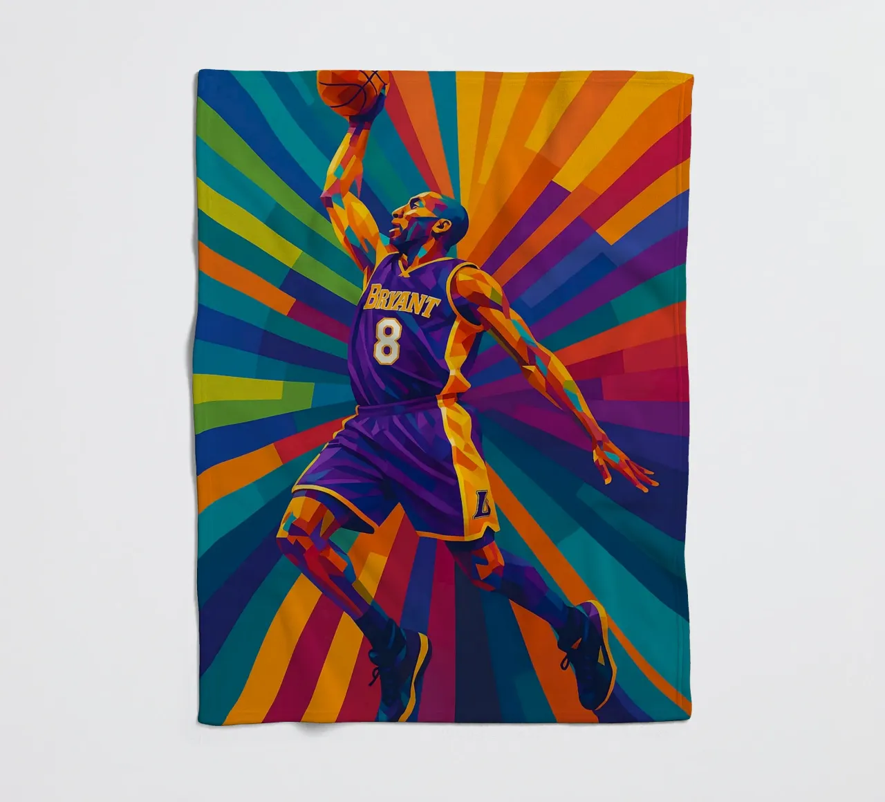 kobe bryant coperta in pile da HopeStudio
