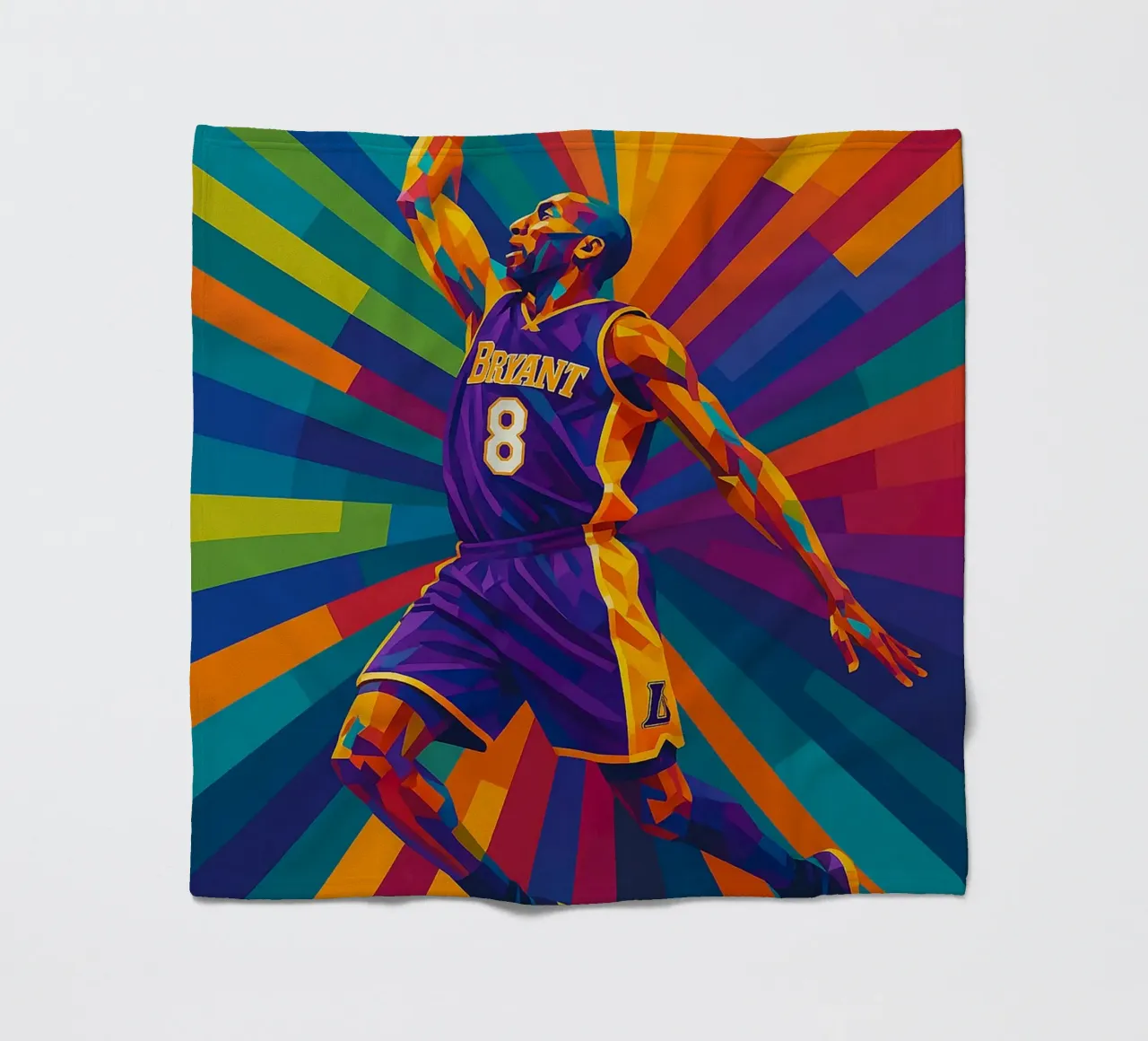 kobe bryant coperta in pile da HopeStudio