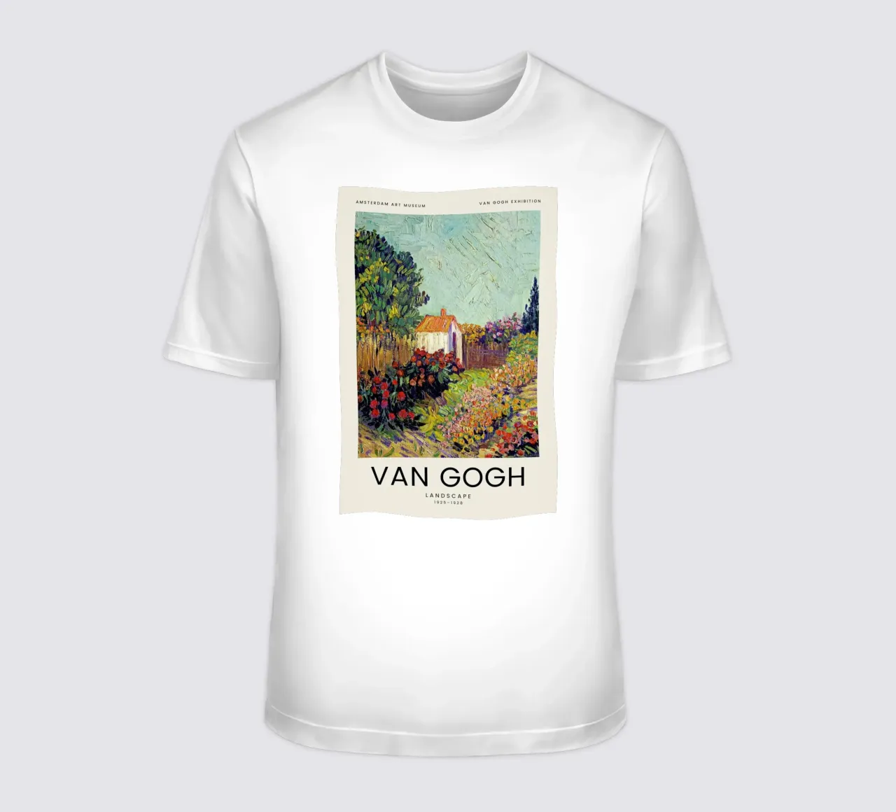 van Gogh - Landscape t-shirt by Vintage by JUNIQE