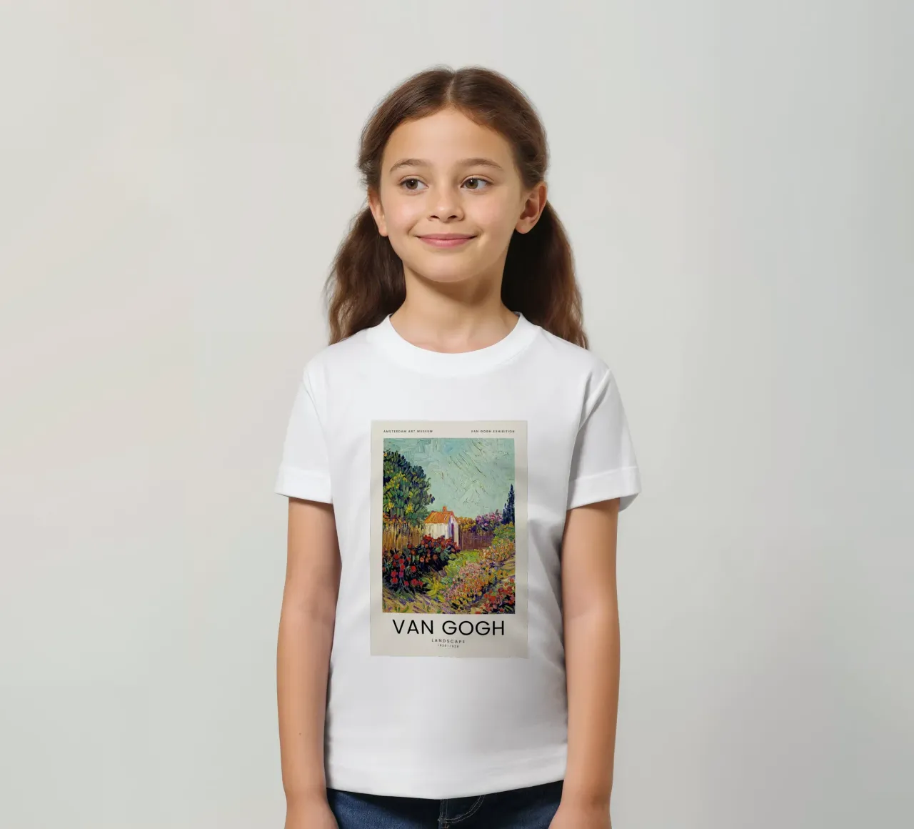 van Gogh - Landscape kids t-shirt by Vintage by JUNIQE