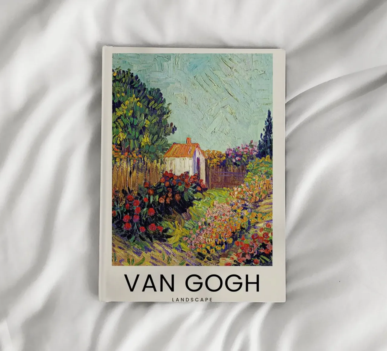 van Gogh - Landscape notebook by Vintage by JUNIQE