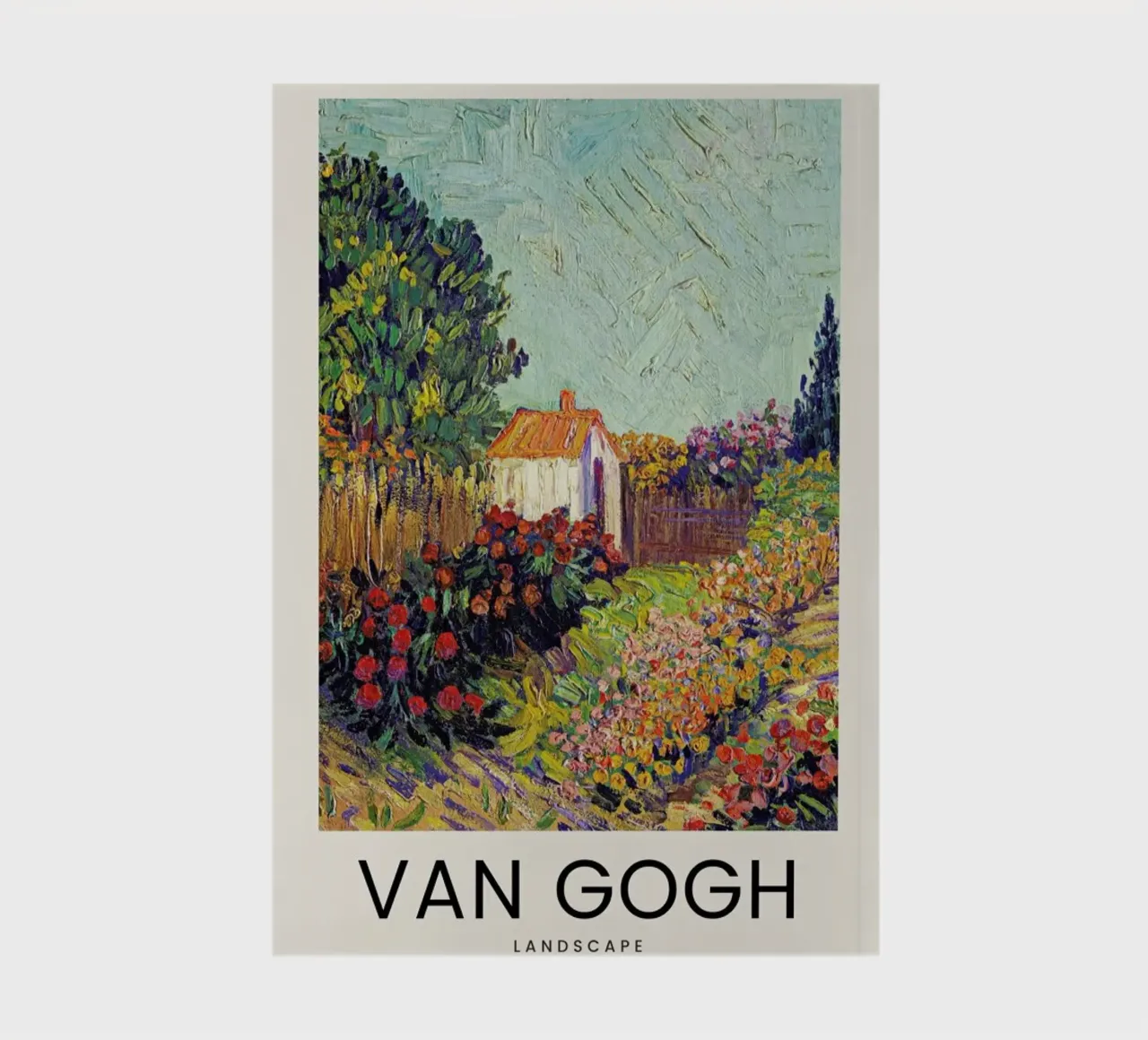 van Gogh - Landscape notebook by Vintage by JUNIQE