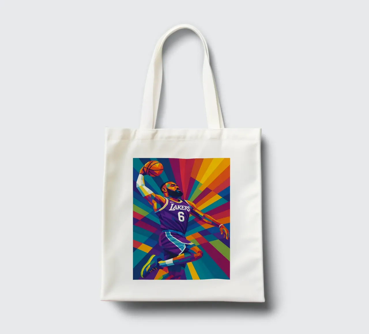 lebron james borsa in juta da HopeStudio