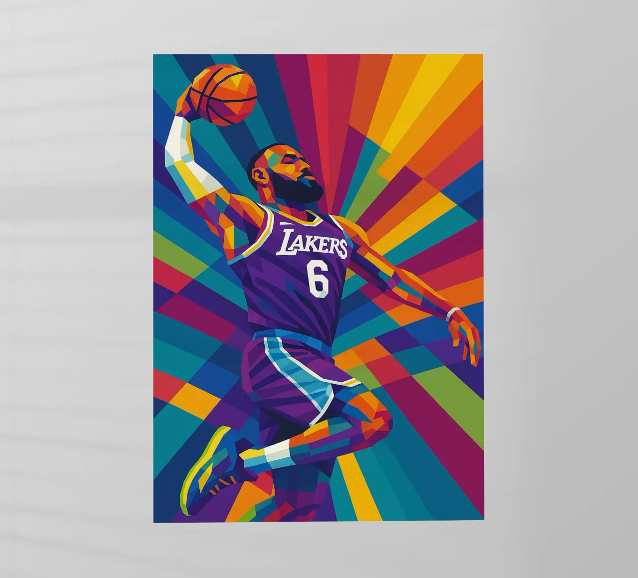 lebron james pellicola backlit da HopeStudio