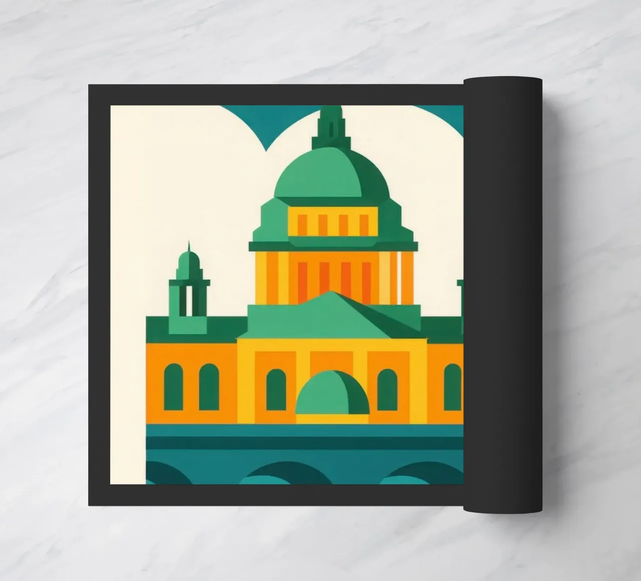 Belfast, la vivace e colorata capitale del Nord zerbino da JETLAG | affiches voyage