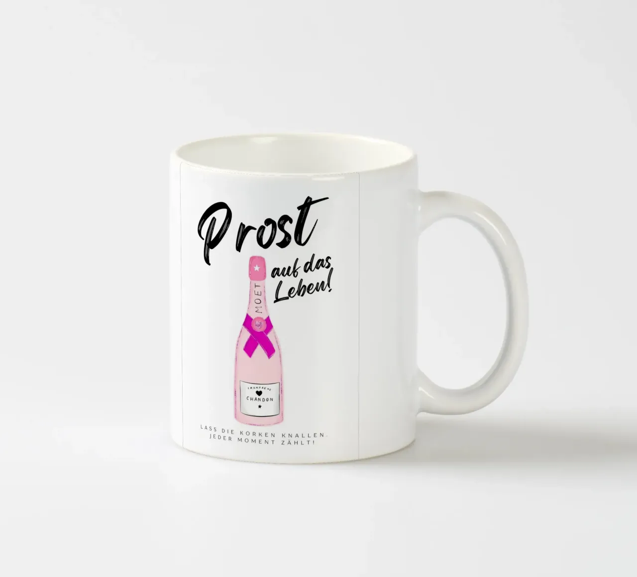 Prost - auf das Leben tazza in ceramica da DigiWunderwerk