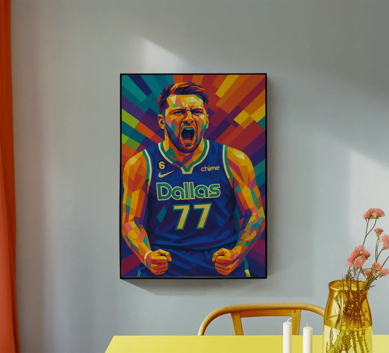 Luka Doncic plexiglass da HopeStudio