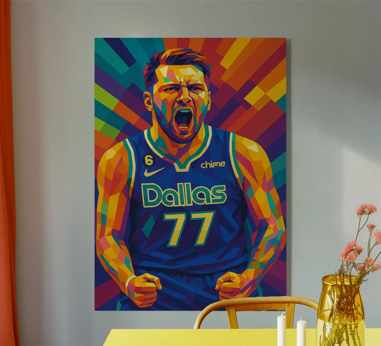 Luka Doncic plexiglass da HopeStudio