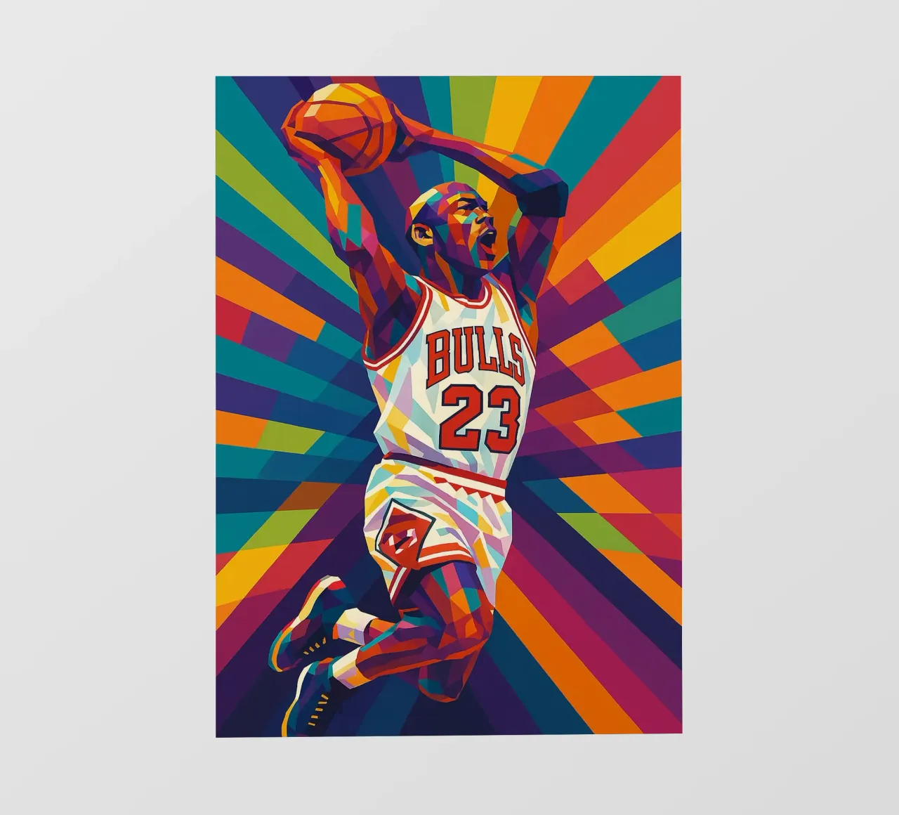 michael jordan telo in pvc da HopeStudio