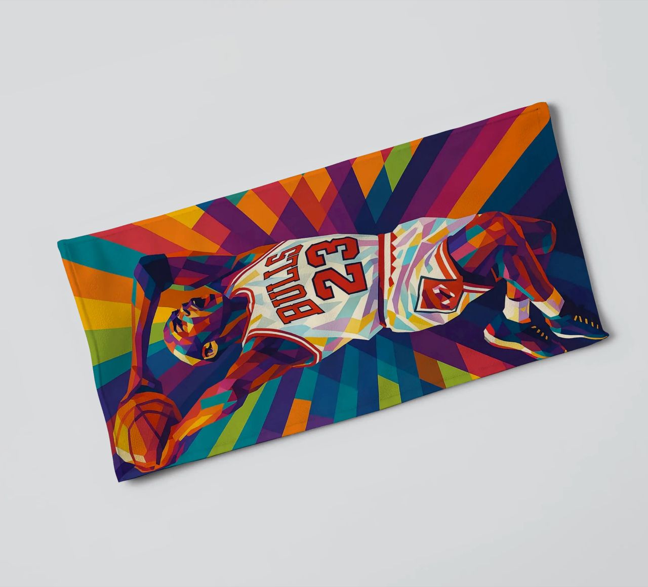 michael jordan towel by HopeStudio