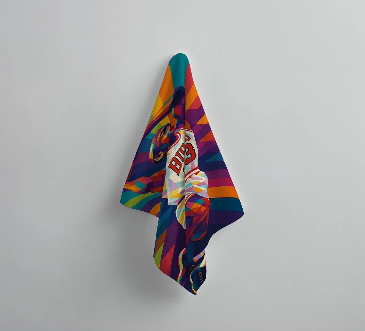 michael jordan towel by HopeStudio