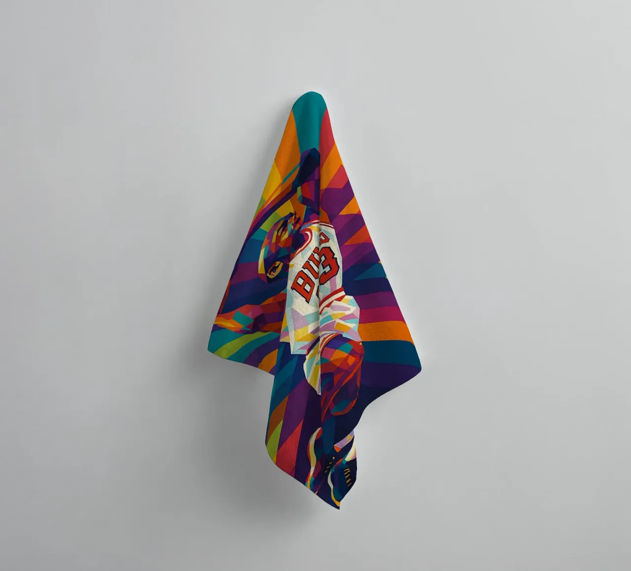 michael jordan badhanddoek van HopeStudio