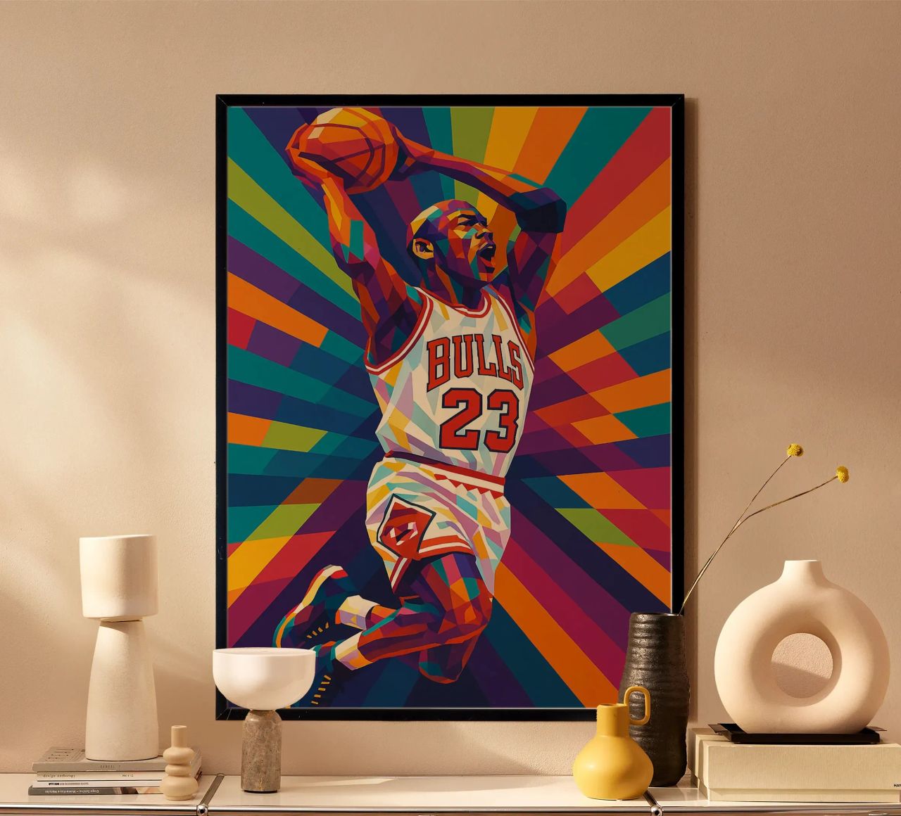 michael jordan poster by HopeStudio