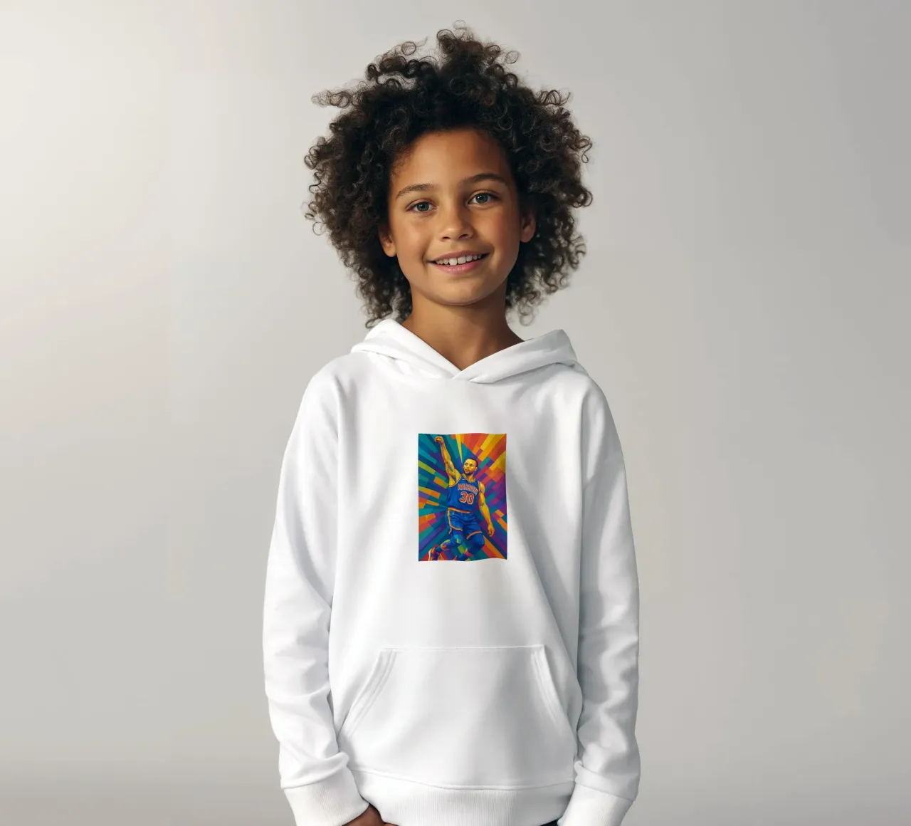 stephen curry felpa bambino con cappuccio da HopeStudio