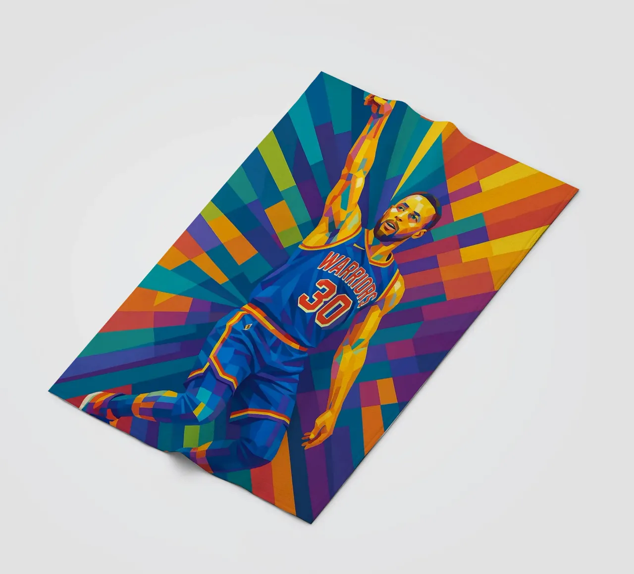 stephen curry coperta in pile da HopeStudio
