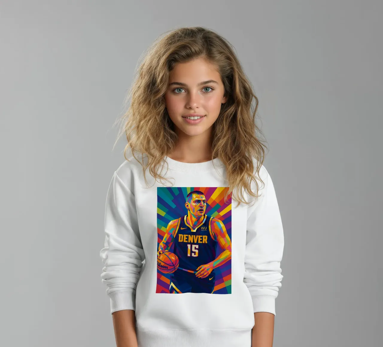 Nikola Jokic felpa bambino da HopeStudio