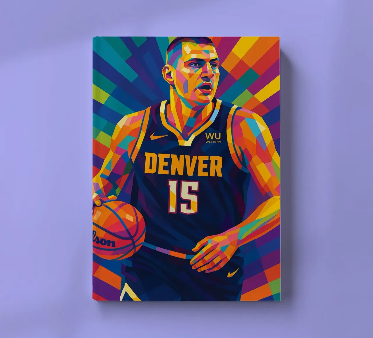 Nikola Jokic notebook by HopeStudio