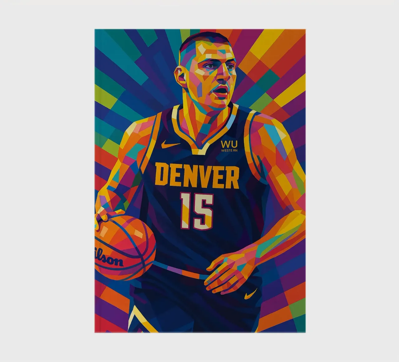 Nikola Jokic notebook by HopeStudio