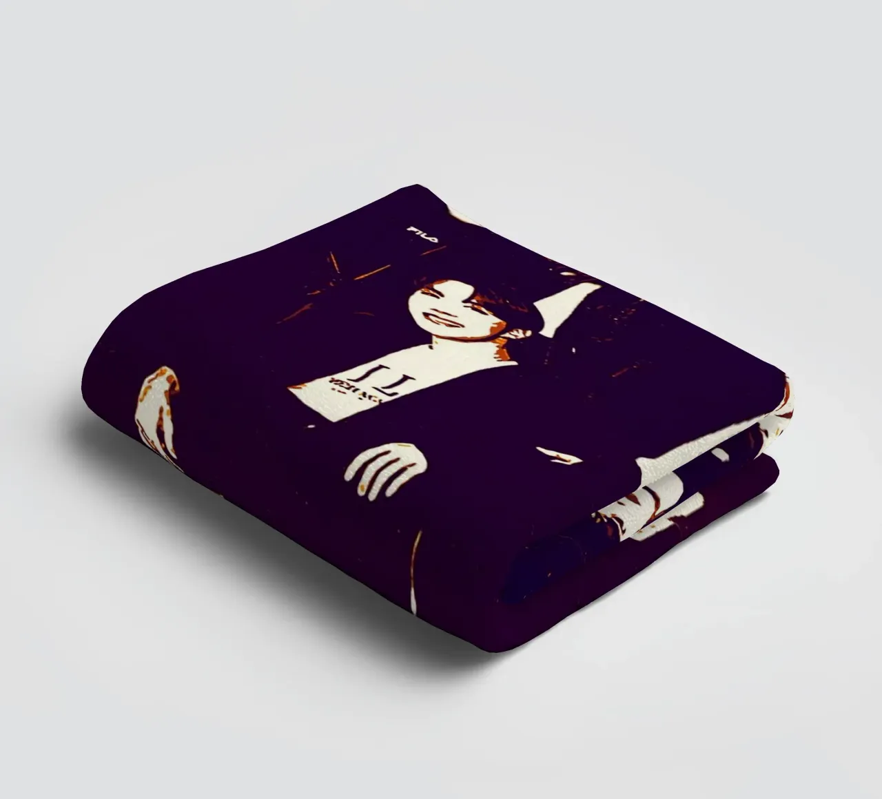 Art of BTS towel by neonartroom
