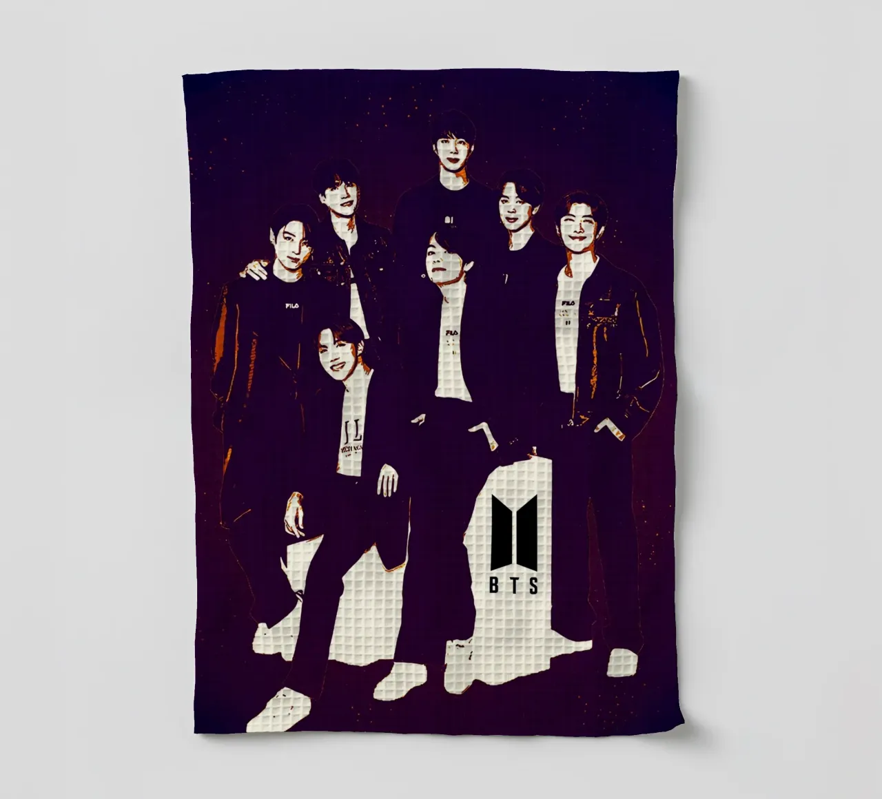 L'art du BTS torchon de neonartroom