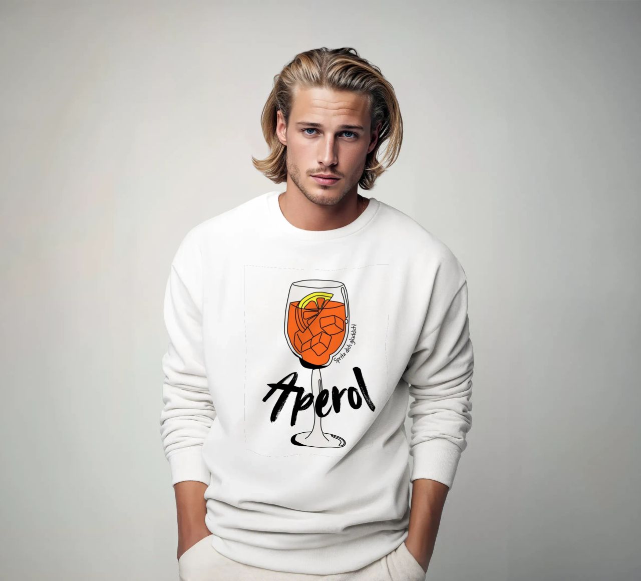 Aperol - Spritz dich glücklich felpa da DigiWunderwerk