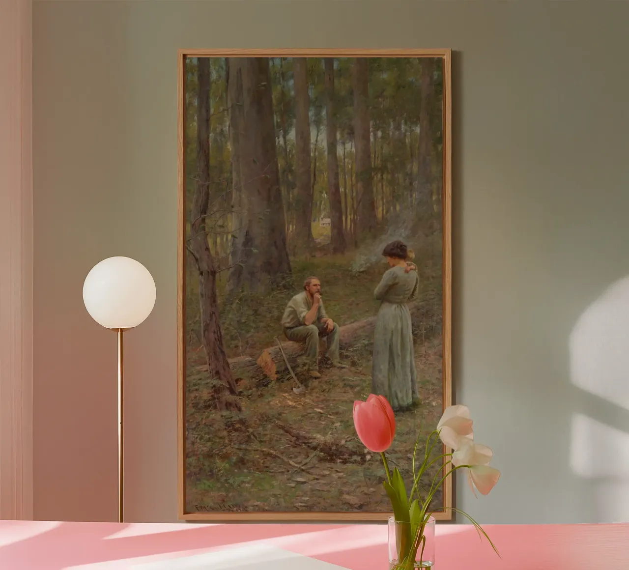Frederick McCubbin - Il pioniere alluminio dibond da Wirla