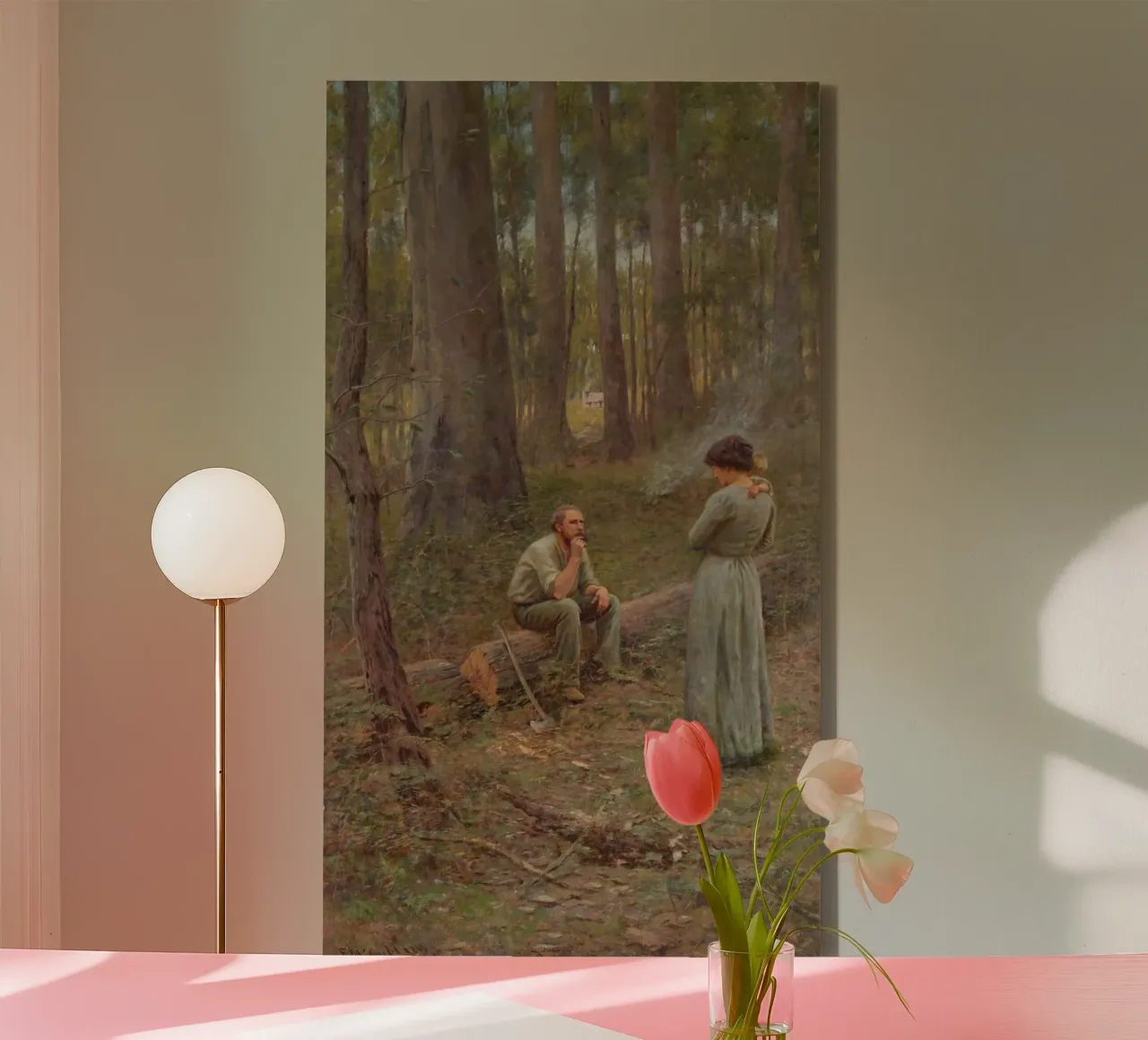 Frederick McCubbin - El pionero lienzo de Wirla